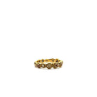 18 karat Yellow Gold and Diamond Submarine Band