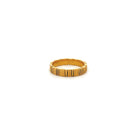 Yellow Gold Men's Keystone Band