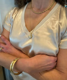 Alex Sepkus Square Carved Pendant