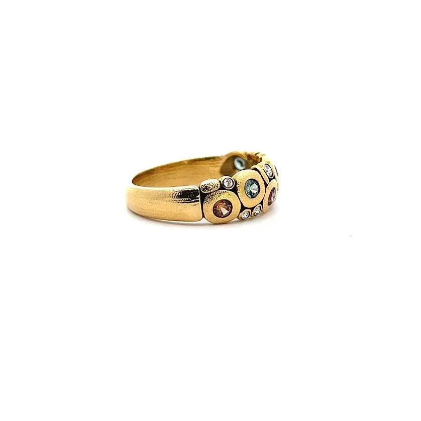 Multi Sapphire Candy Ring