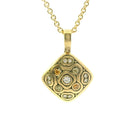 Yellow Gold "Cushion" Pendant