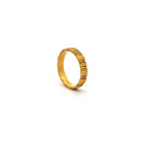 Yellow Gold Men's Keystone Band