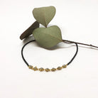 Oxidized Silver and Diamond Bracelet