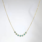 Turqoise Textile Necklace