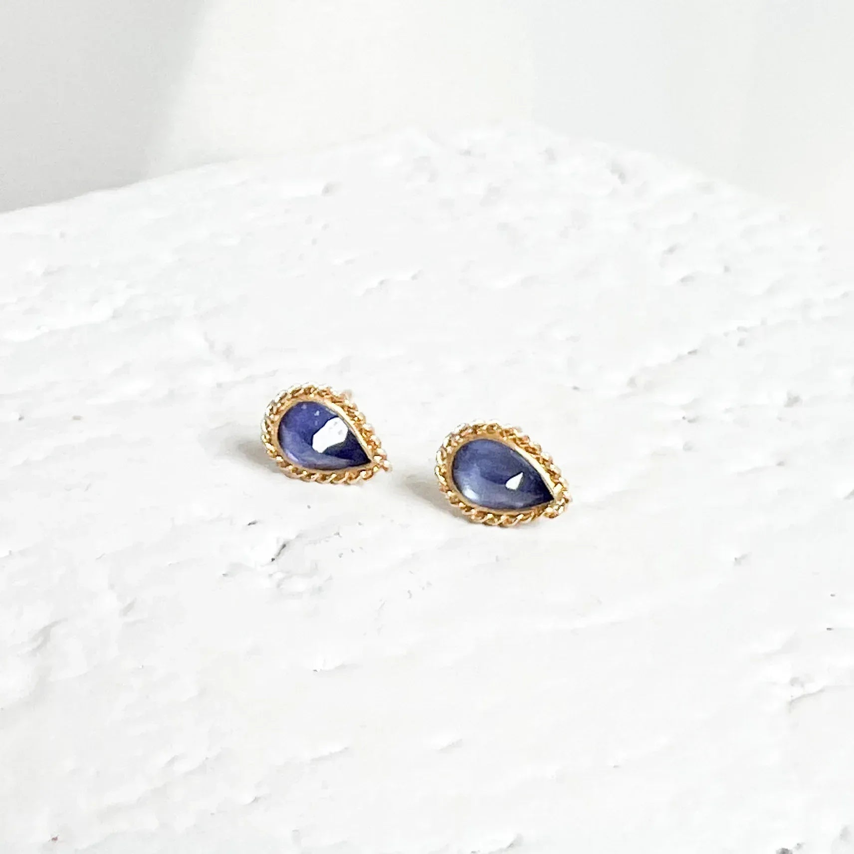 Tanzanite Stud Earrings
