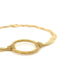 18 Karat Yellow Gold "Knotted circle bracelet"