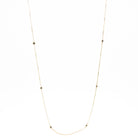 Black Diamond Single Station 36" Necklace