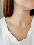 Grey Diamond Whisper Chain