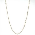 Yellow Gold and DIamond Whisper Chain