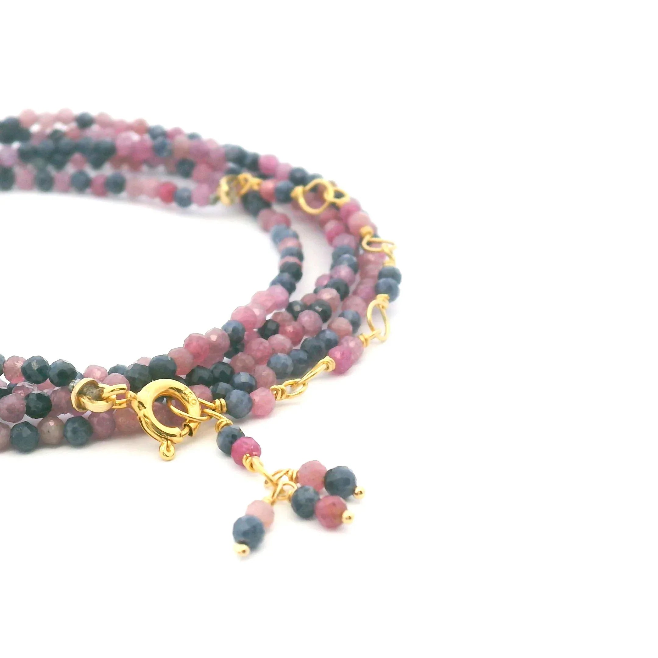 Multi-hue Pink and Blur Sapphire