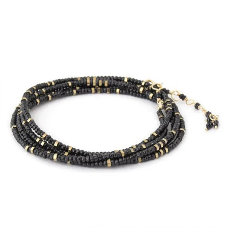 Spinel Confetti Wrap Bracelet