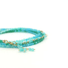 18 karat Yellow Gold Ombre Ocean Wrap