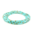 18 karat Yellow Gold and Amazonite Confetti Wrap
