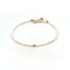 18 Karat Yellow Gold and Pearl Bracelet