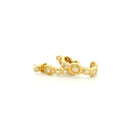 18 Karat Gold "Happy Circles" Hoops