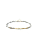 18 karat Yellow Gold and Gray Diamond Bracelet