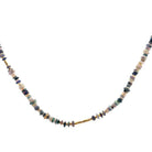 18 karat Yellow Gold and Opal Beaded Necklace