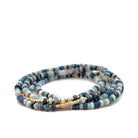 Australian Opal and 18 karat Yellow Gold Necklace
