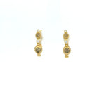 Yellow Gold Hinged Hoop Earrings