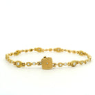 18 karat Yellow Gold and Diamond Bracelet