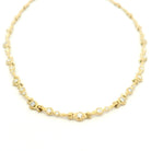 Yellow Gold and Diamond Choker Necklace