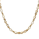 Handcrafted Gold Large Link 20" Chain