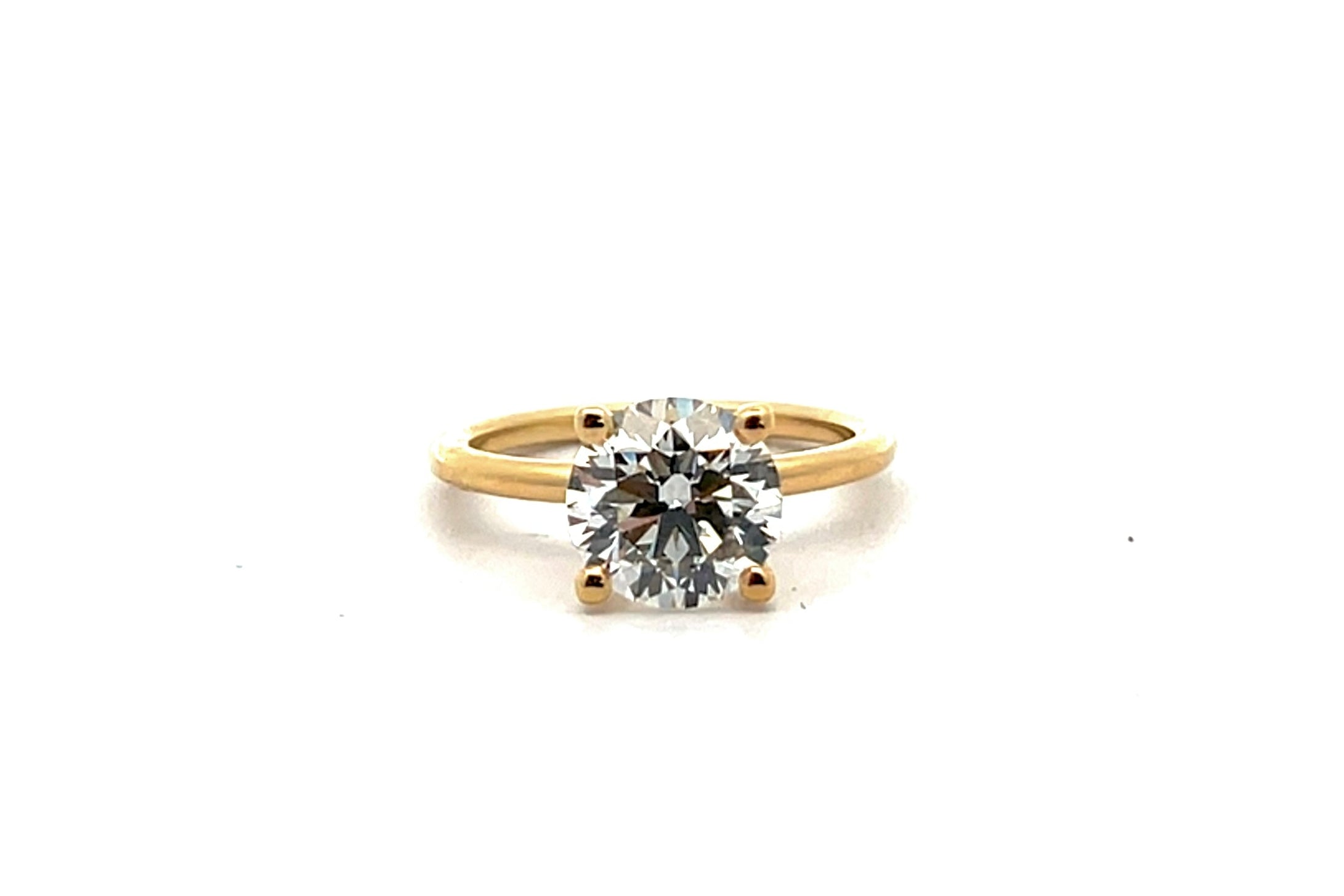 Classic Gold Engagement Ring