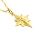 18 Karat Yellow Gold Star Charm