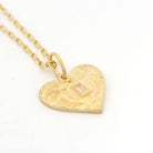Engraved Heart Charm