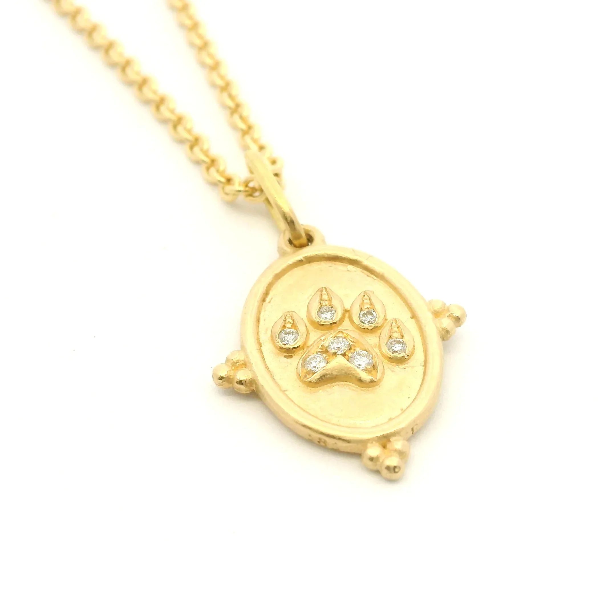 Paw Print Charm