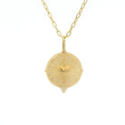 14 Karat Yellow Gold Heart Charm