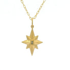 18 Karat Yellow Gold Star Charm