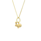 14 Karat Yellow Gold Baby Bunny Charm
