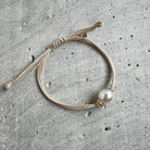 SouthSea Cultered Pearl Cord Bracelet