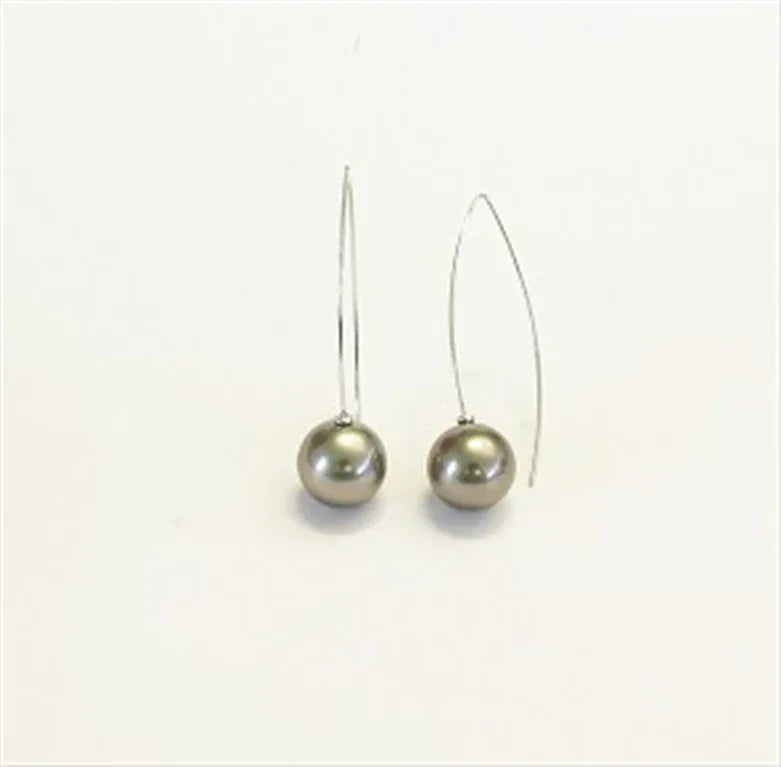 Tahitian Pearl Drop Earrings