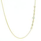 Yellow Gold and Diamond Station Chain