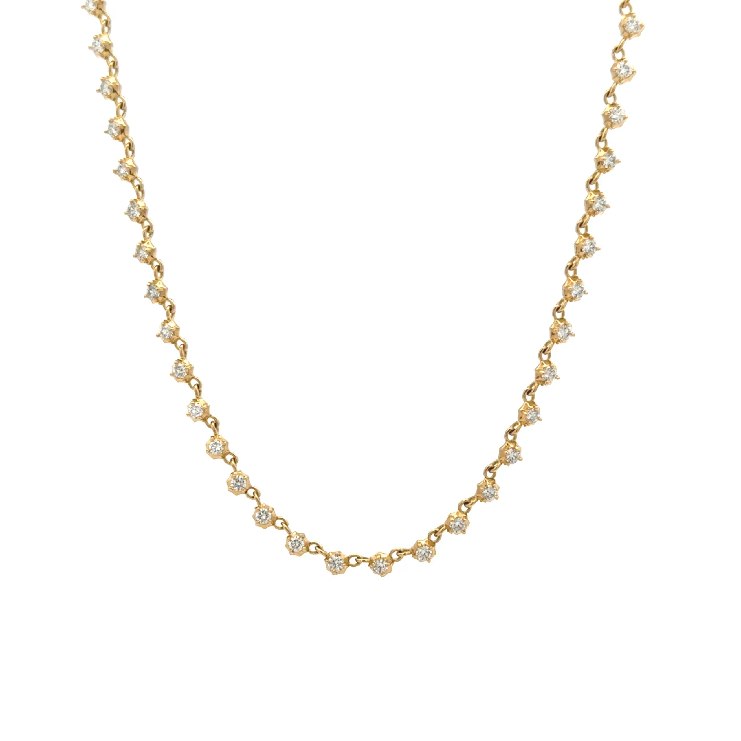 Yellow Gold 'Small Sophisticate' Necklace