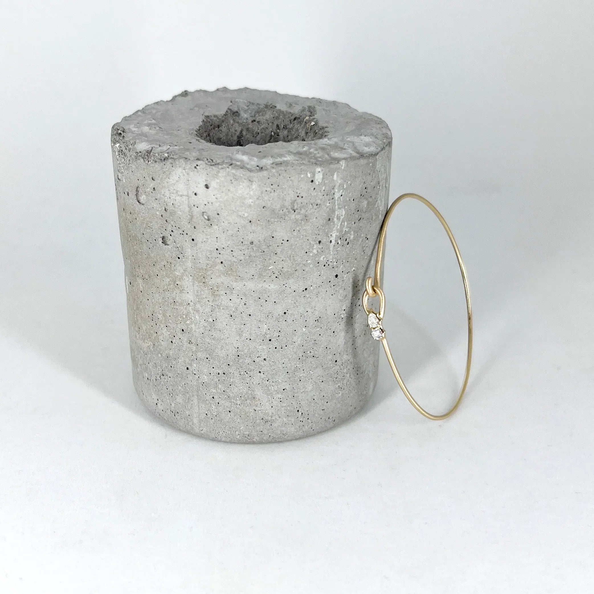 Posey Two Diamond Bangle
