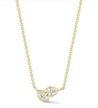 Yellow Gold and Diamond Poppy Necklace