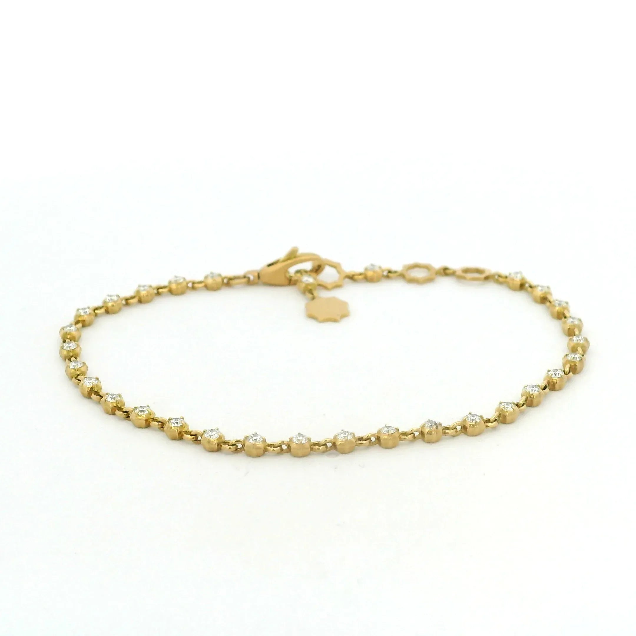 Yellow Gold and Diamond Bracelet
