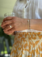 Yellow Gold and Oval Diamond Ring