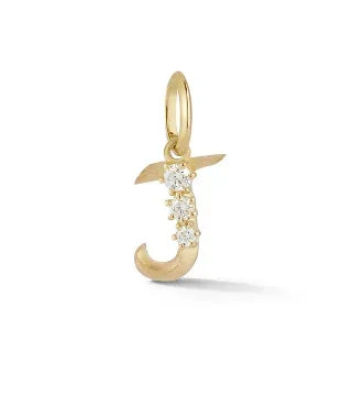 J Letter Charm