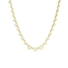 Gold and Diamond Sophisticate Riviera Necklace