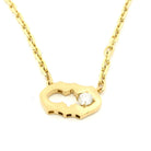 Yellow Gold and Diamond Sophia Necklace