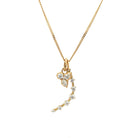 Diamond Cluster Poppy Charm