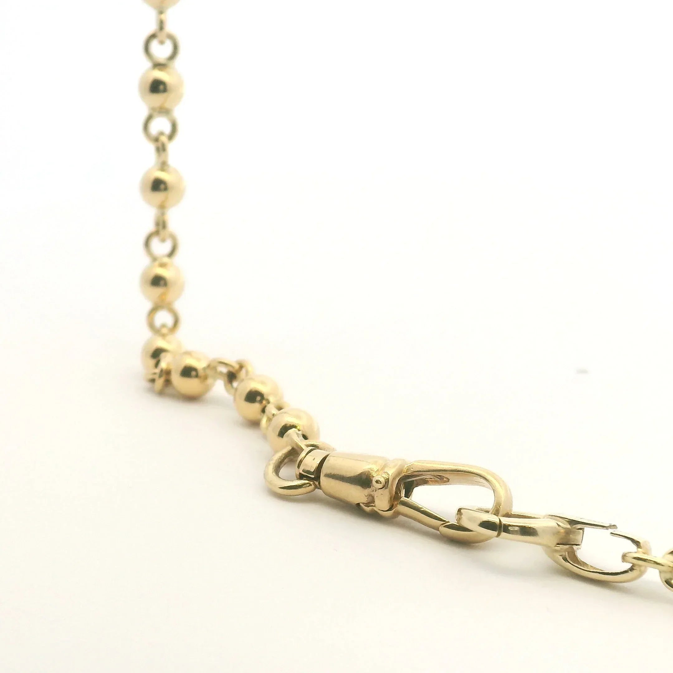 Yellow Gold Ball Chain