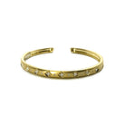 Yellow Gold and Diamond Cirque Cuff