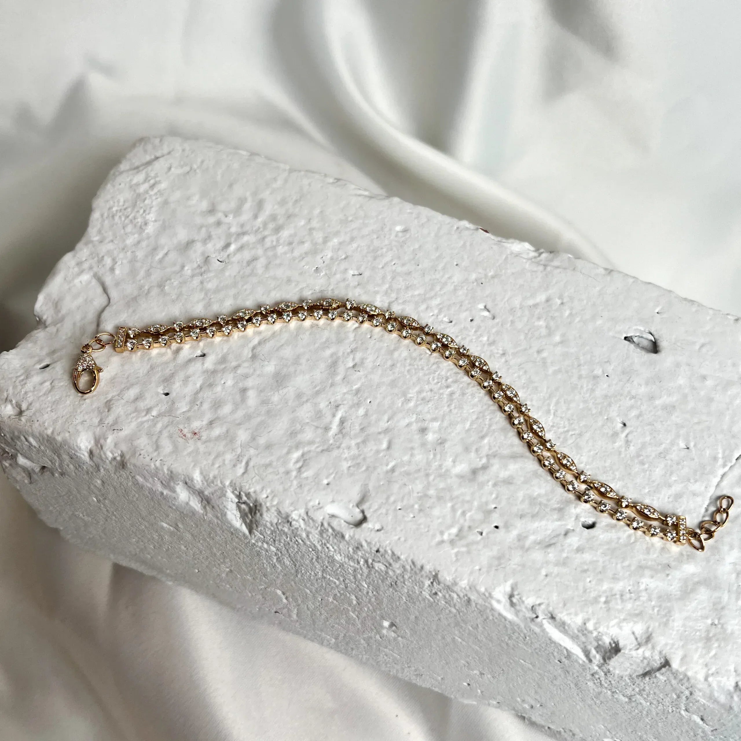 Starry Night Double Line Bracelet
