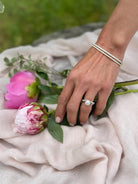 Kwiat Hinged Yellow Gold and Diamond Bracelet