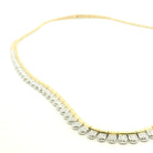 18 Karat Yellow and White Gold "Sirena" Diamond Necklace
